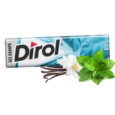 Дирол 13,6гр 1*30 Нежность мяты-ваниль Жевательная резинка